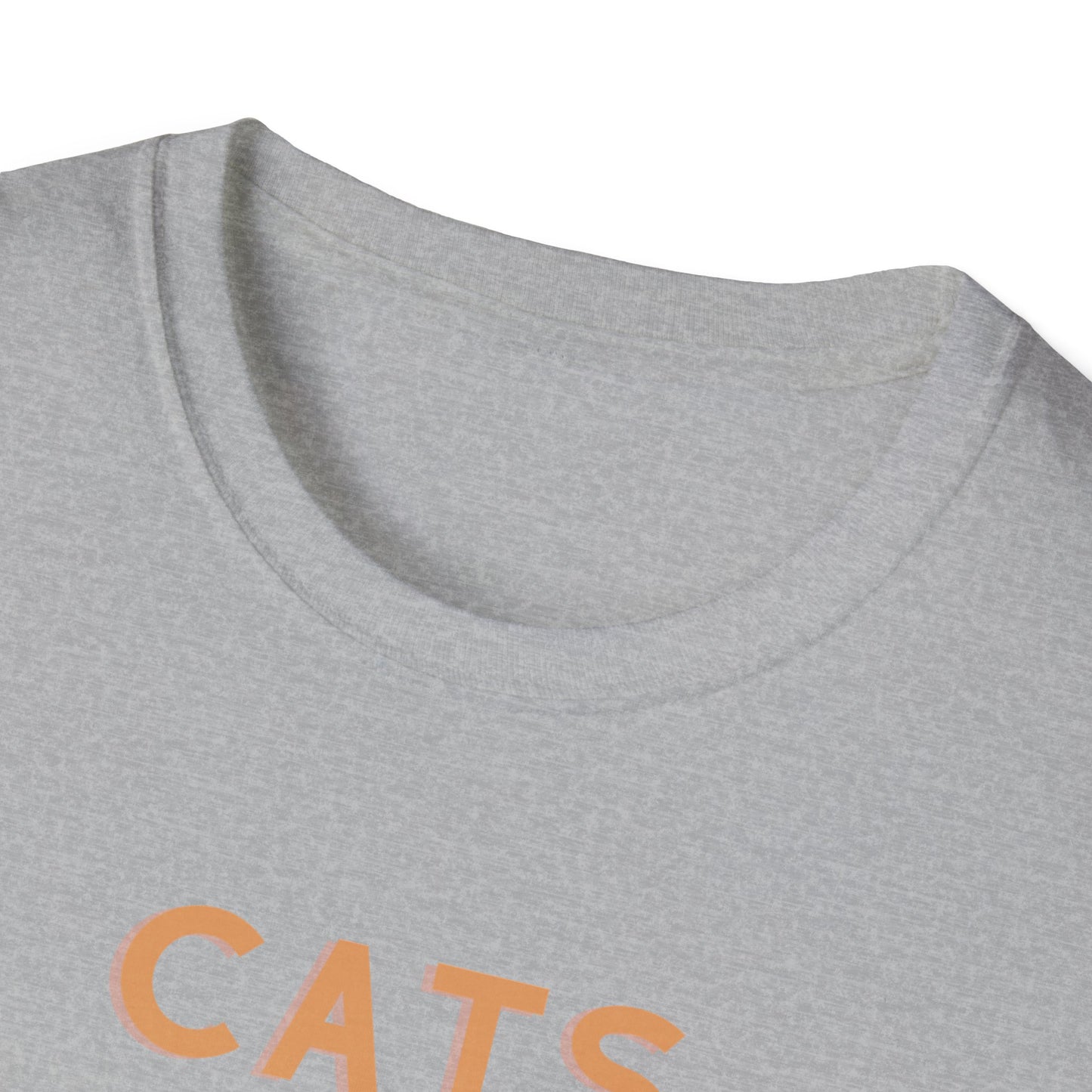 Cats Rule T‑Shirt — Cute Cat Eyes Graphic Tee for Cat Lovers