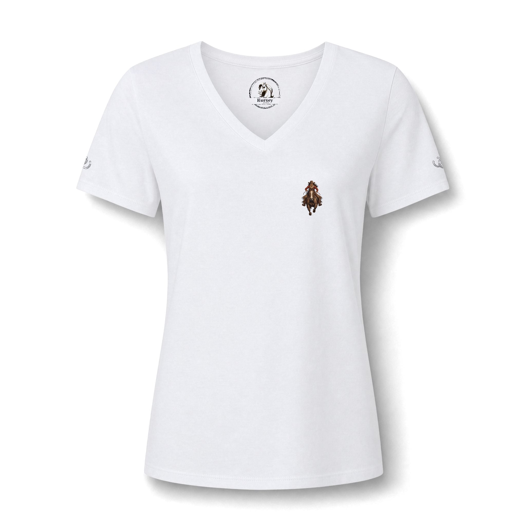 RIDE OR DIE. Vintage Women's V-Neck Tee