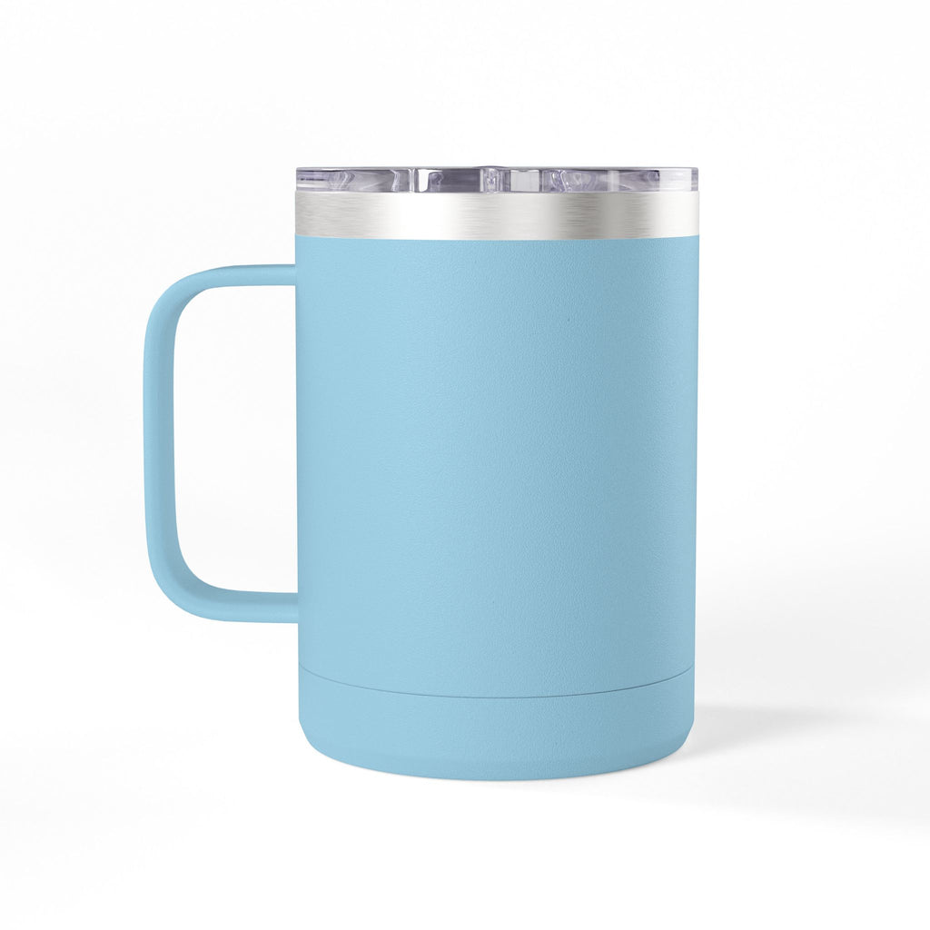 Could Be Coffee Could Be Wine 15oz Insulated Mug Tumbler — Funny Mind Your Business Travel Cup