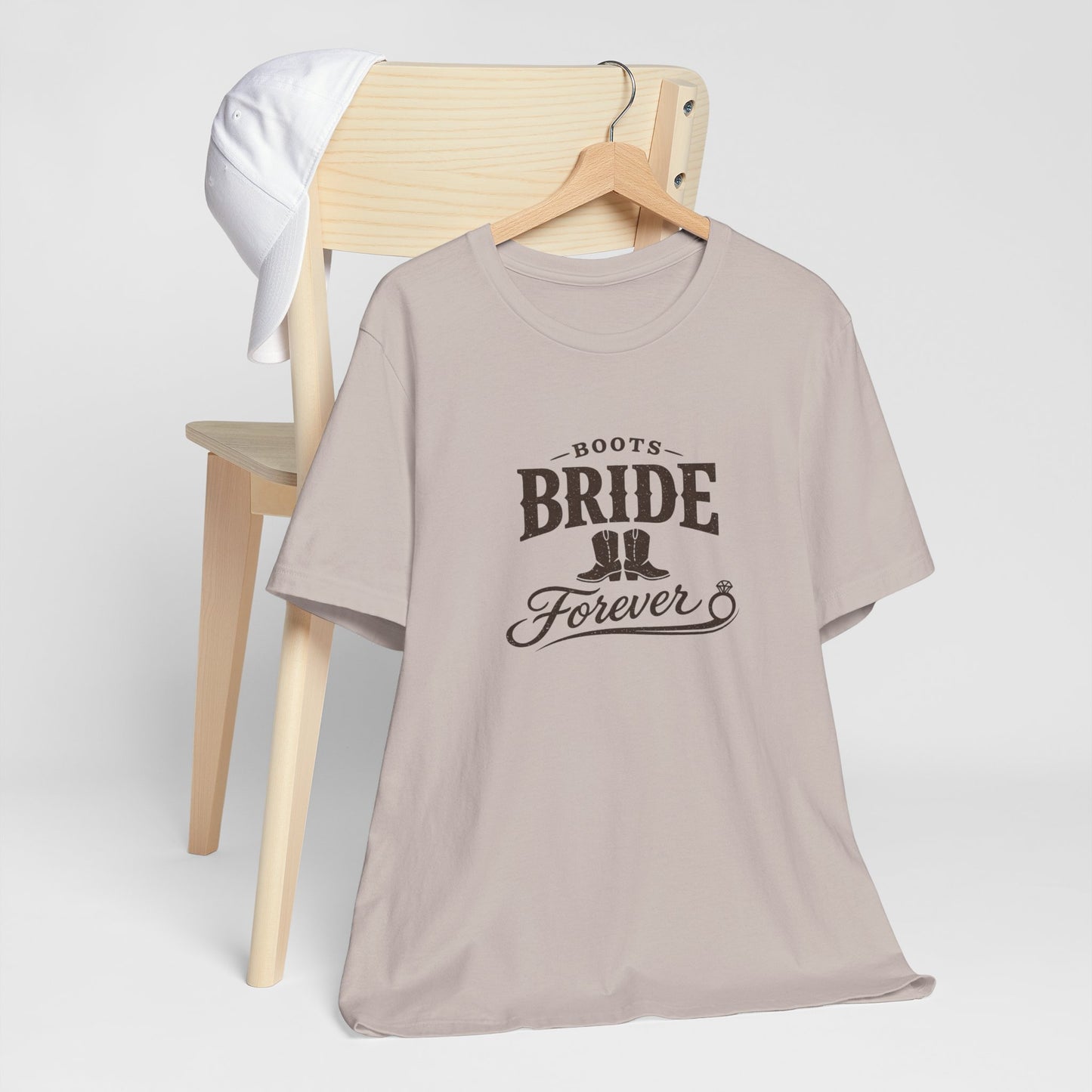 Boots Bride Forever Tee | Engaged Bride Era, Vintage Script Slogan