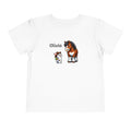 Toddler Tee - Personalized name with Pony & Bunny Cute Farm Animal Shirt