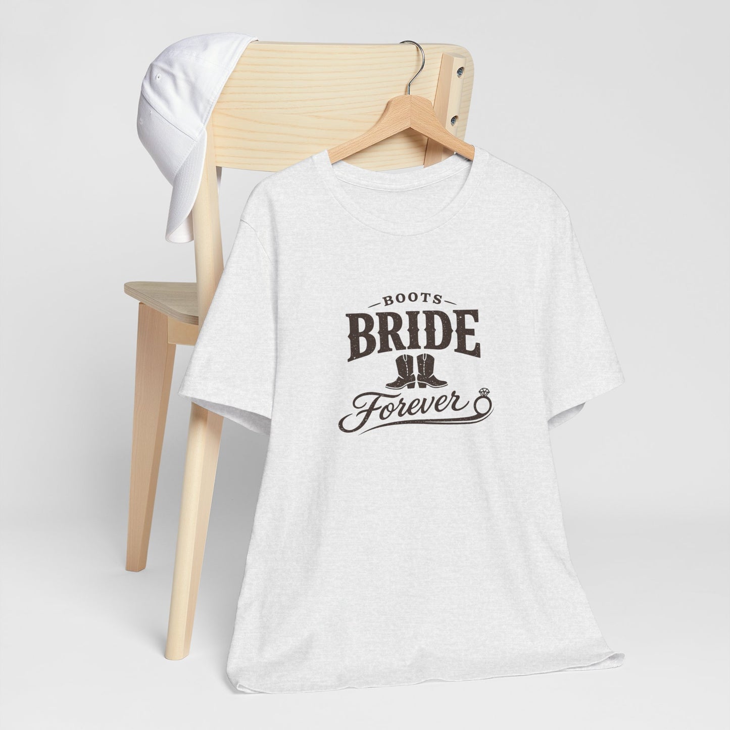 Boots Bride Forever Tee | Engaged Bride Era, Vintage Script Slogan