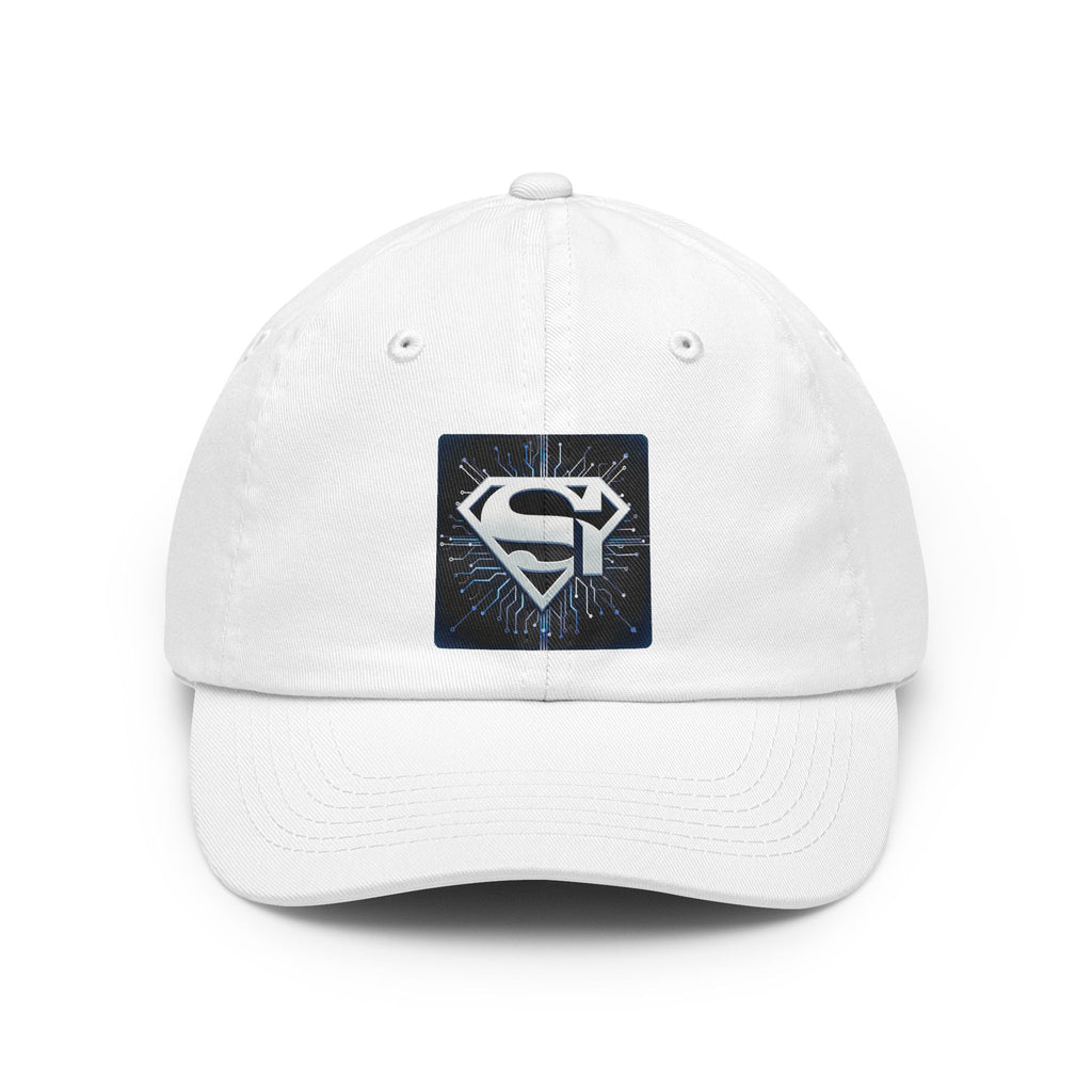 Super Intelligence SI Dad Hat — Vintage Shield Logo Cap