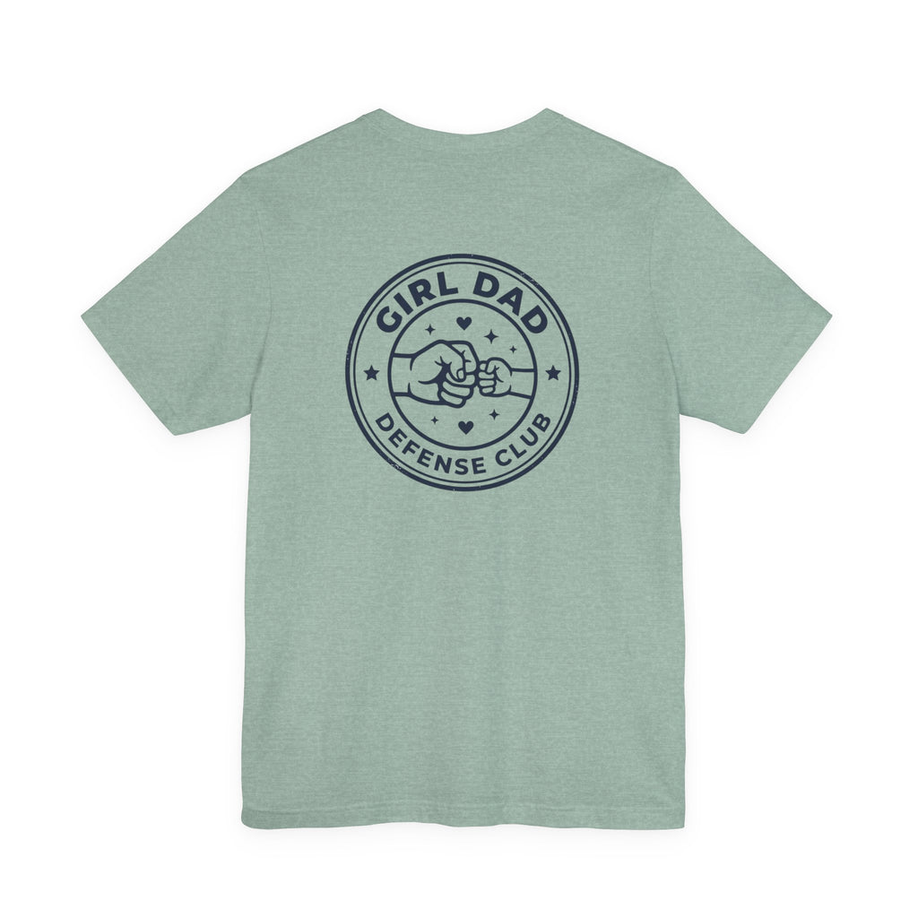 Girl Dad Defense Club Tee | Dad Identity, Vintage-Inspired Typography