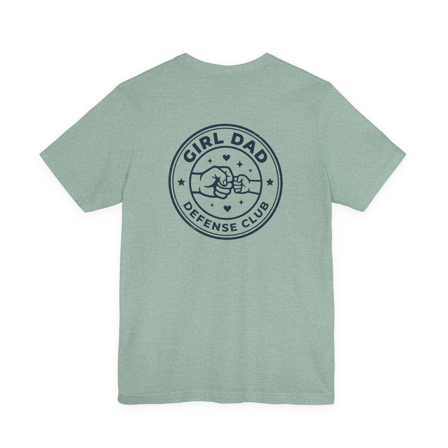 Girl Dad Defense Club Tee | Dad Identity, Vintage-Inspired Typography