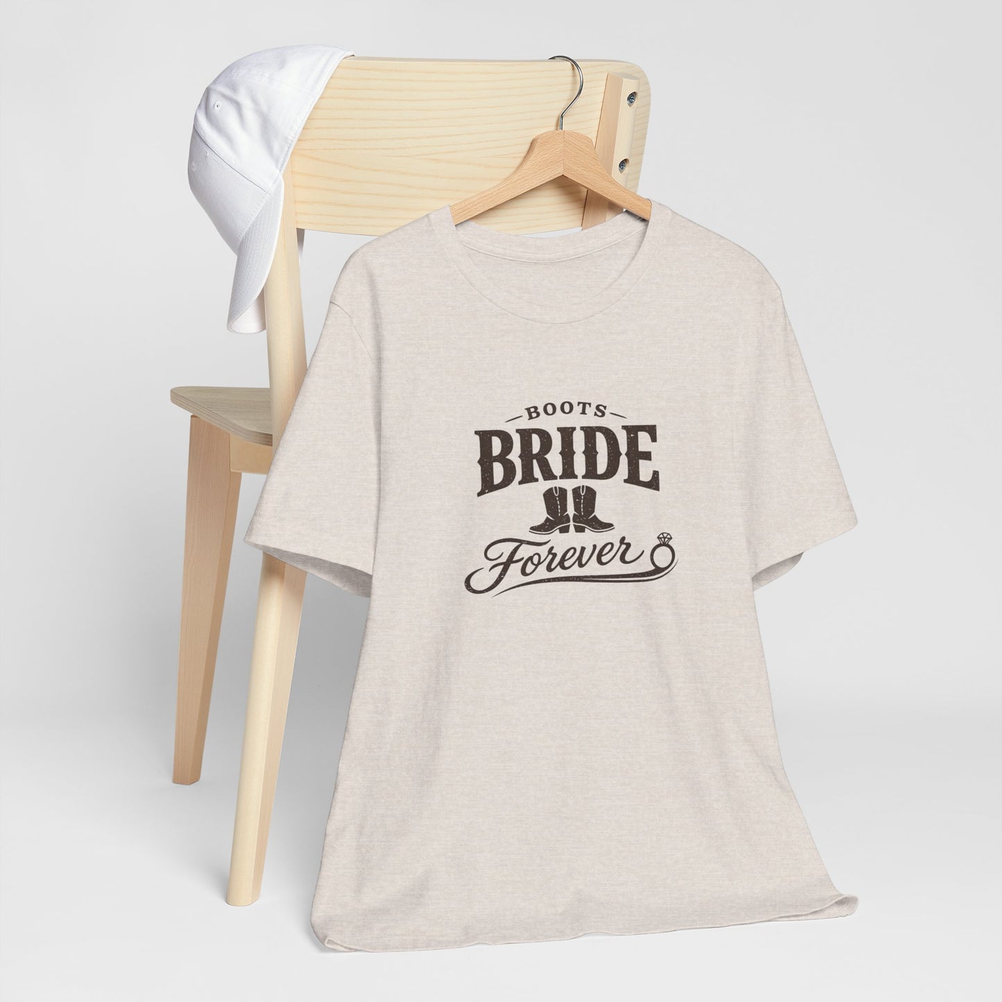 Boots Bride Forever Tee | Engaged Bride Era, Vintage Script Slogan