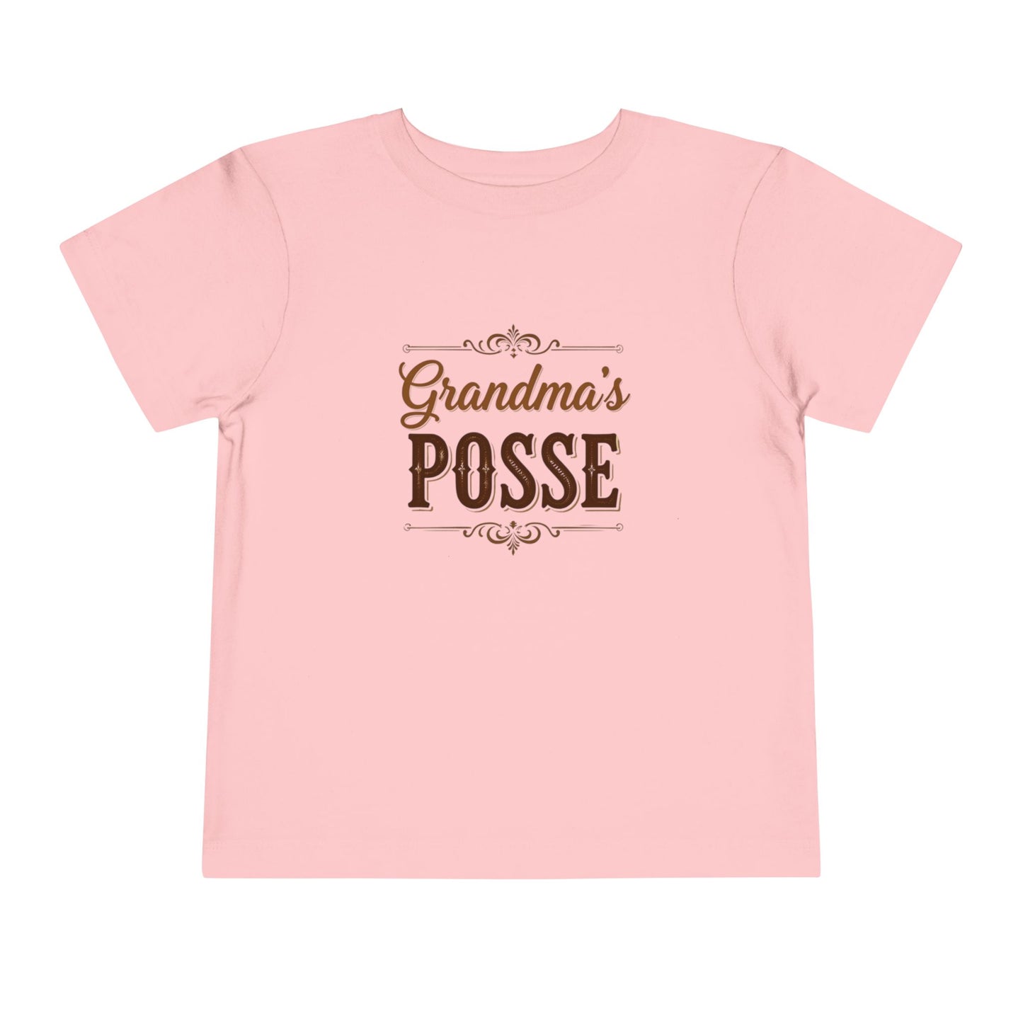 Grandma's Posse Toddler Tee — Cute Kids' Grandma Shirt