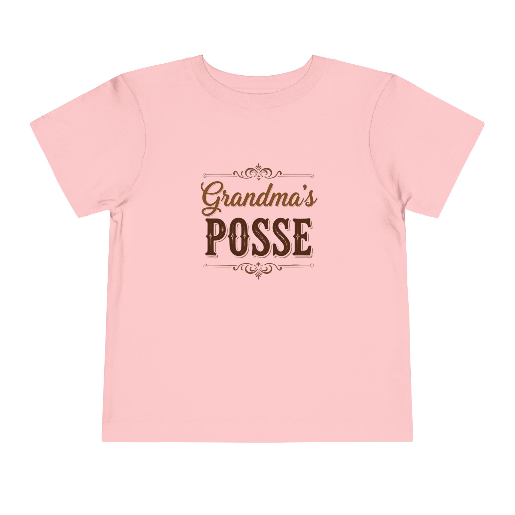 Grandma's Posse Toddler Tee — Cute Kids' Grandma Shirt
