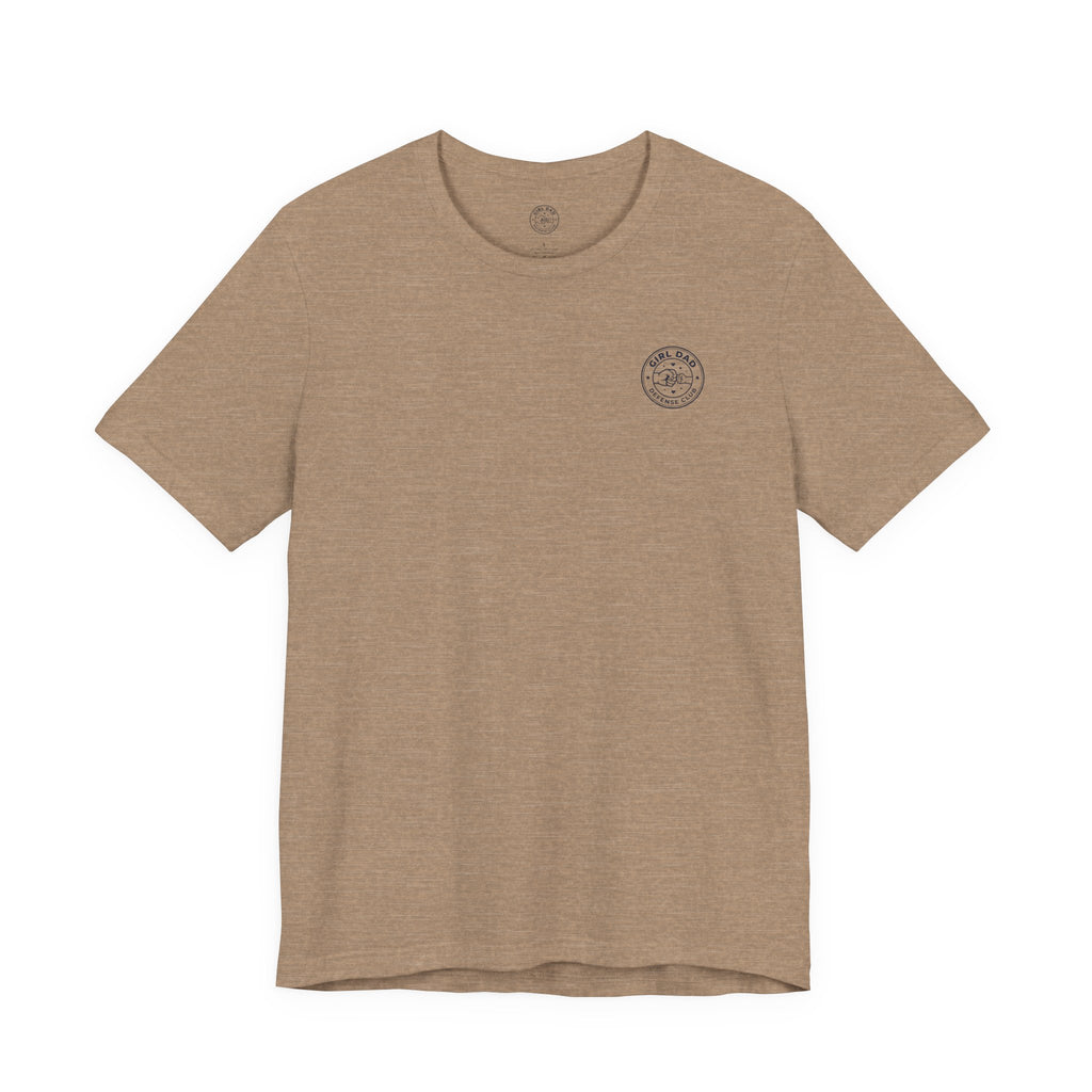 Girl Dad Defense Club Tee | Dad Identity, Vintage-Inspired Typography