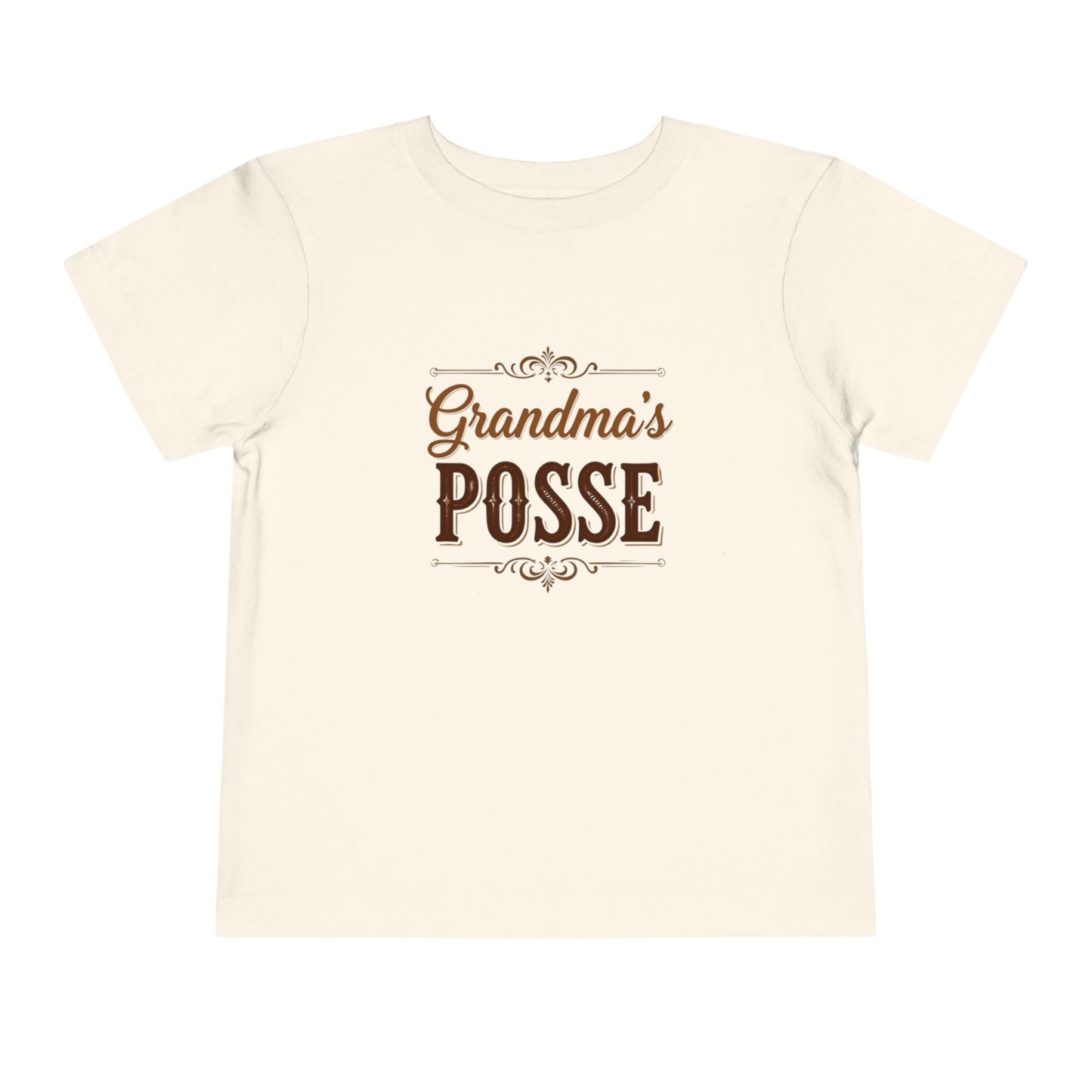 Grandma's Posse Toddler Tee — Cute Kids' Grandma Shirt