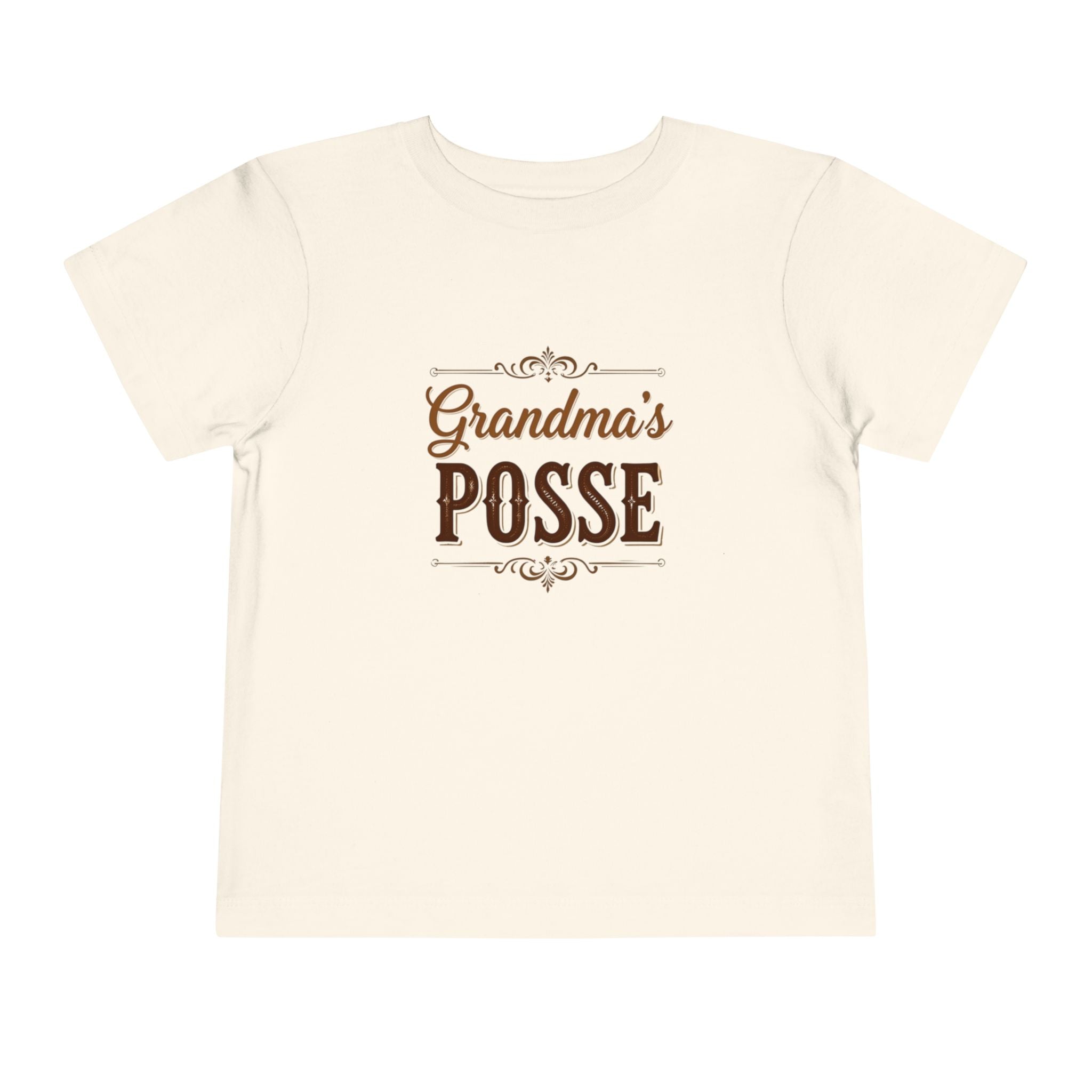 Grandma's Posse Toddler Tee — Cute Kids' Grandma Shirt