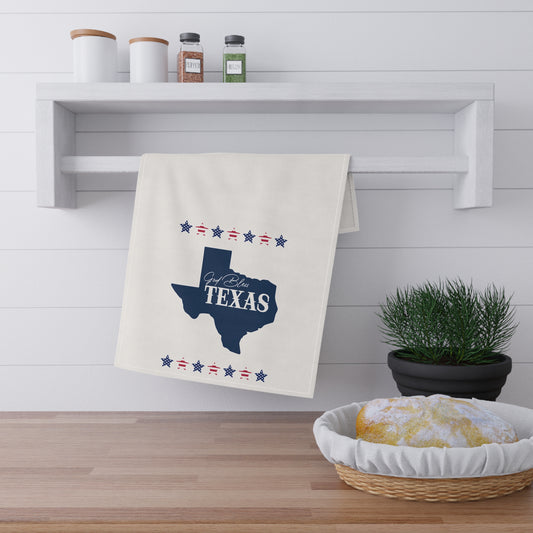 "God Bless Texas" Tea Towels - Perfect for Home Decor, Gifts, Kitchen Towels, Americana Style, Texas Pride