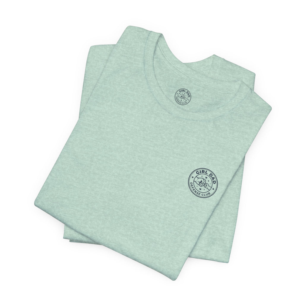 Girl Dad Defense Club Tee | Dad Identity, Vintage-Inspired Typography