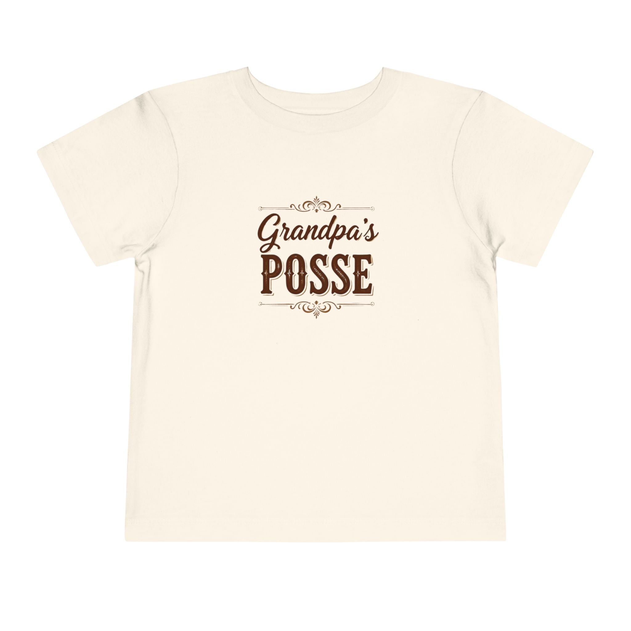 Grandpa's Posse Kids Tee — Cute shirt for kids to wear when visiting Grandpa