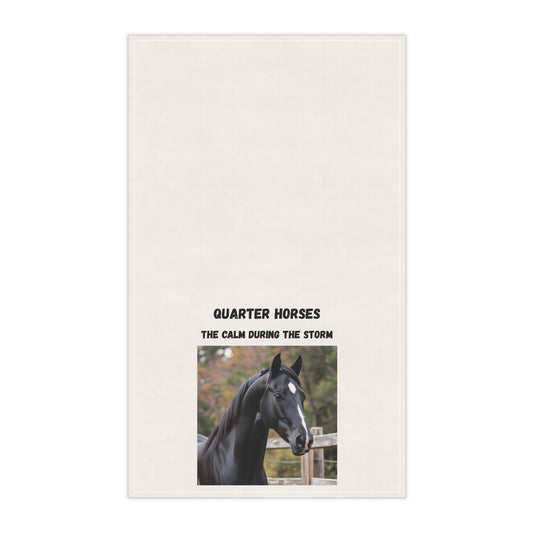 "Quarter Horses the calm during the storm." Equine Decor for Horse Lovers, Kitchen Accessories, Gifts for Equestrians, Farmhouse Style