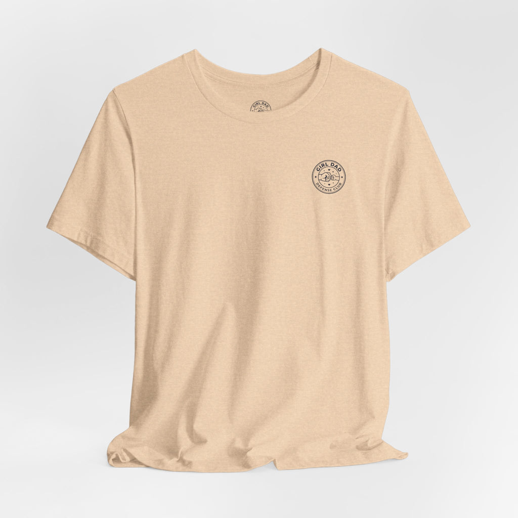 Girl Dad Defense Club Tee | Dad Identity, Vintage-Inspired Typography