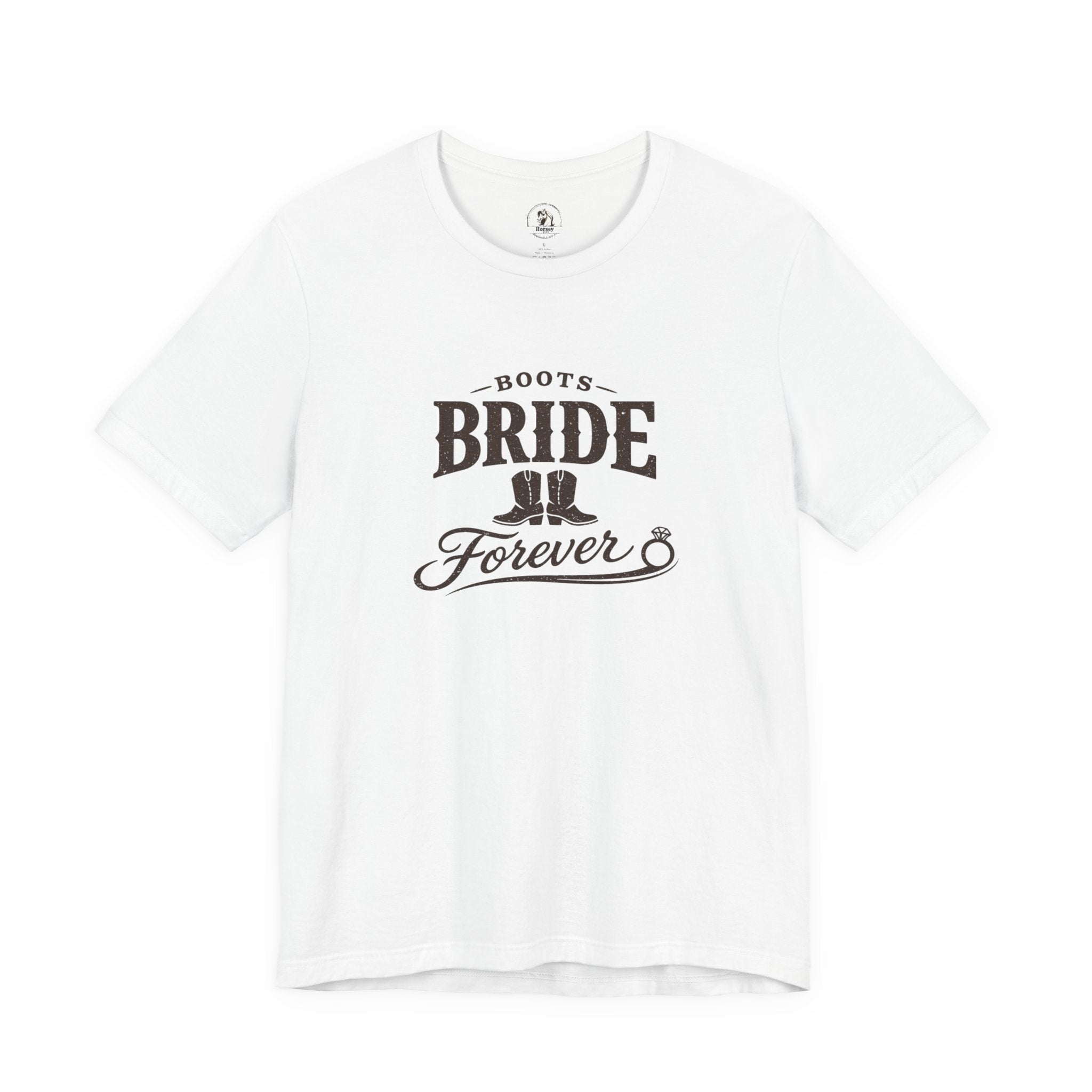 Bride Forever Tee — 'Boots Bride Forever' Western Bachelorette T‑Shirt