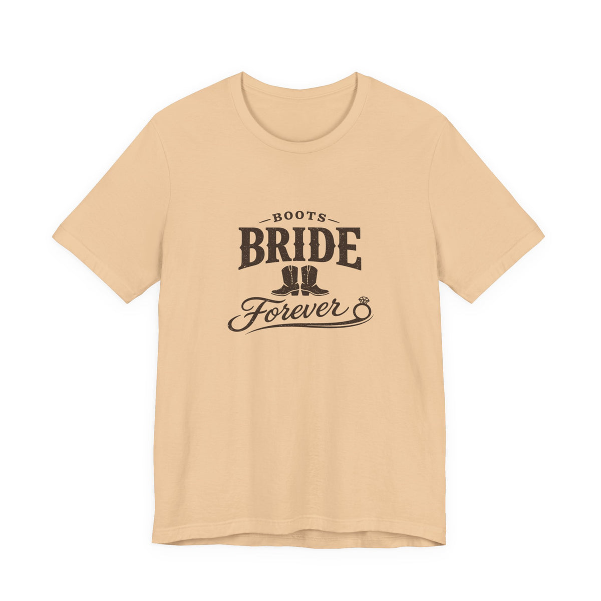Boots Bride Forever T-Shirt — Bridal Bachelorette Western Tee