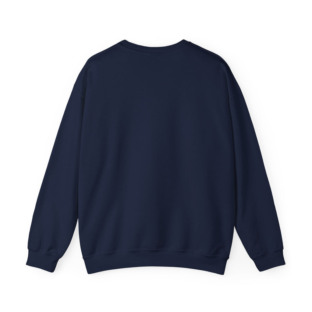 Stay Frosty Crewneck Sweatshirt — Retro Snowflake Graphic
