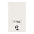 Bacon Perfection - Funny Tea Towel for meat lovers. "Bacon's so perfect, it's basically breakfast glitter" great gift for men, Father's Day, Frat house