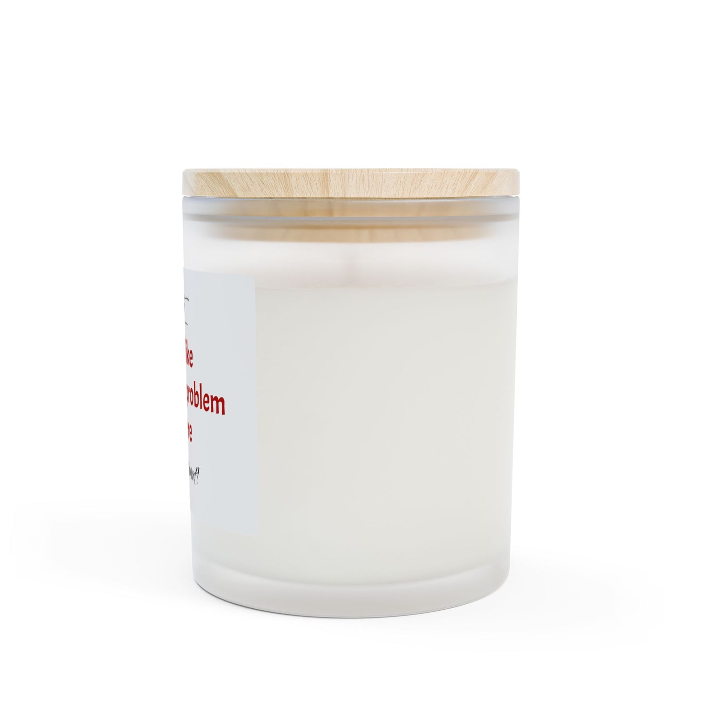 Happy Retirement Candle – “Smells Like It’s Not Your Problem Anymore” Frosted Glass 11oz