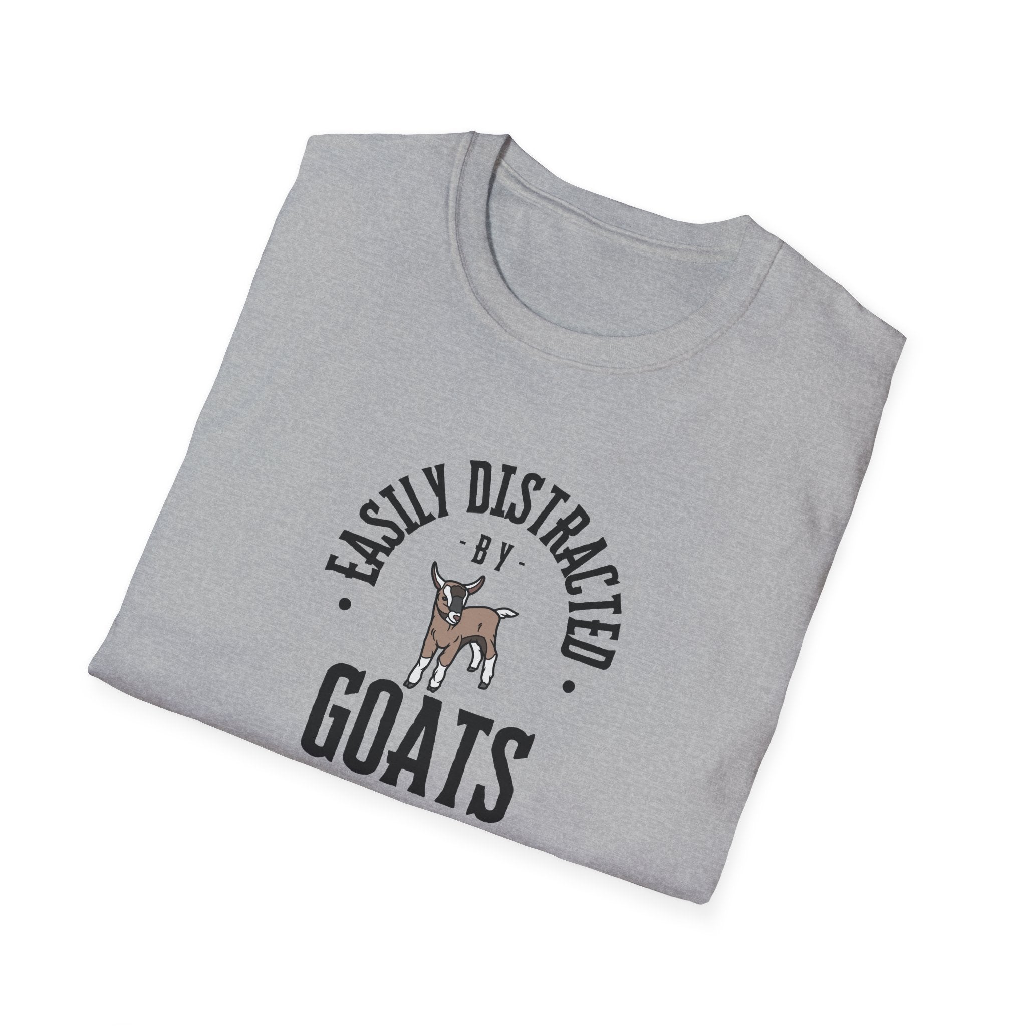 Easily Distracted by Goats T-Shirt
