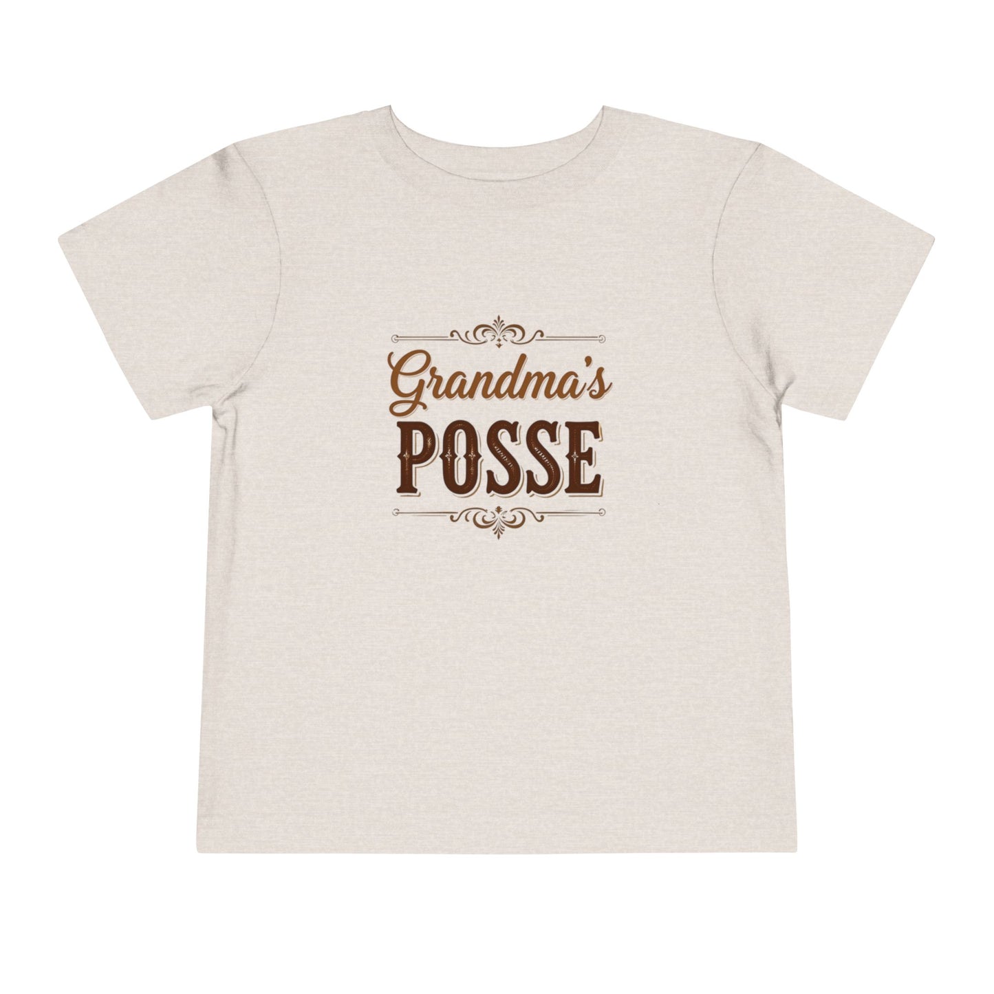 Grandma's Posse Toddler Tee — Cute Kids' Grandma Shirt