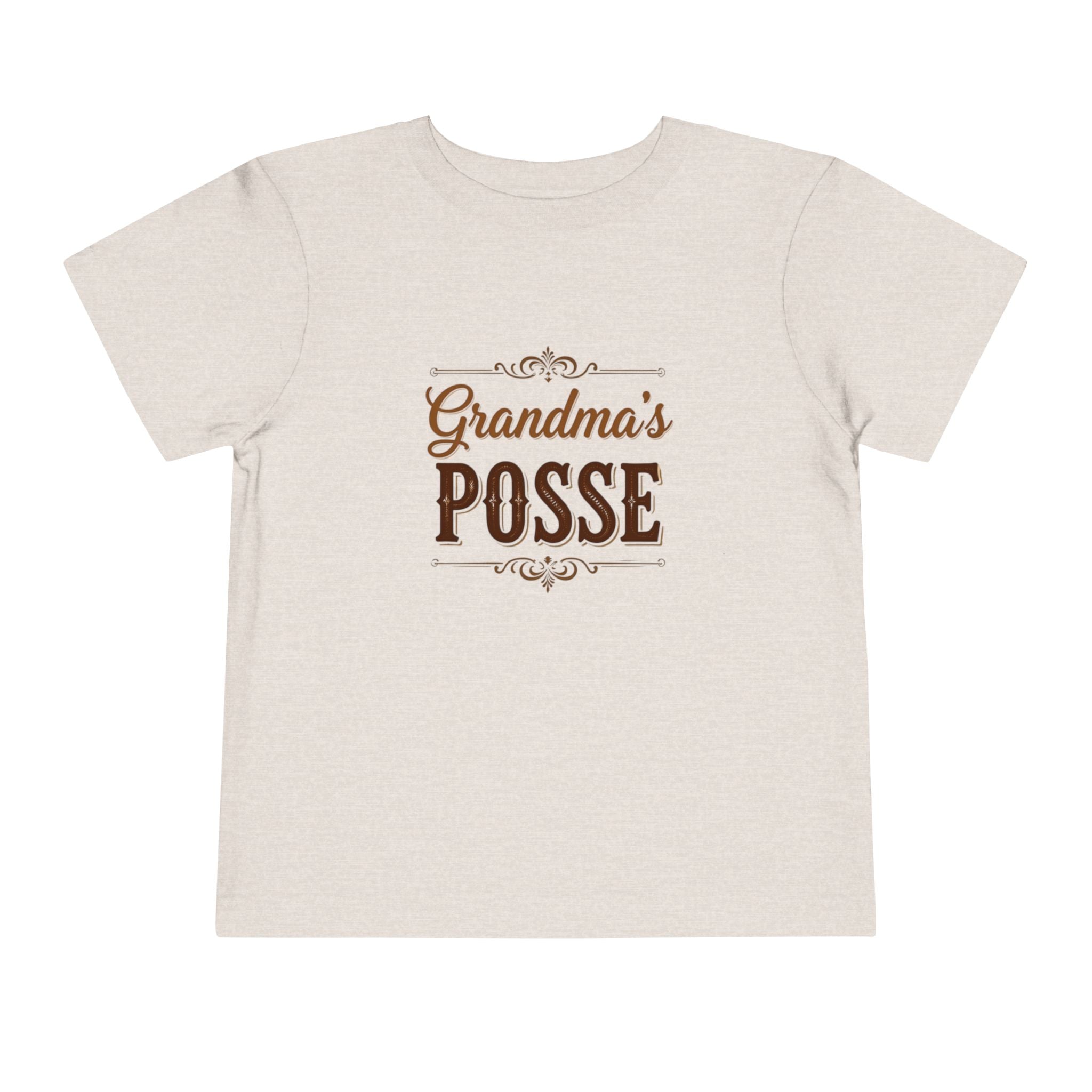 Grandma's Posse Toddler Tee — Cute Kids' Grandma Shirt