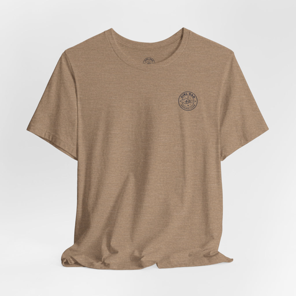 Girl Dad Defense Club Tee | Dad Identity, Vintage-Inspired Typography