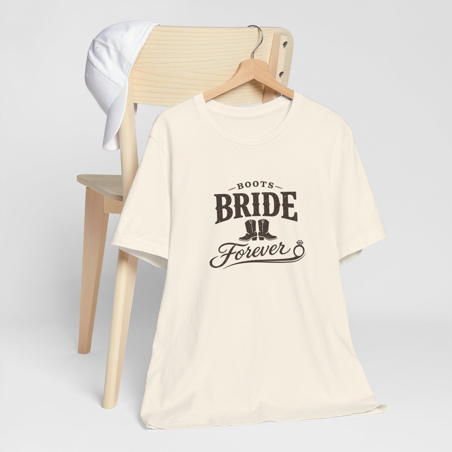 Boots Bride Forever Tee | Engaged Bride Era, Vintage Script Slogan
