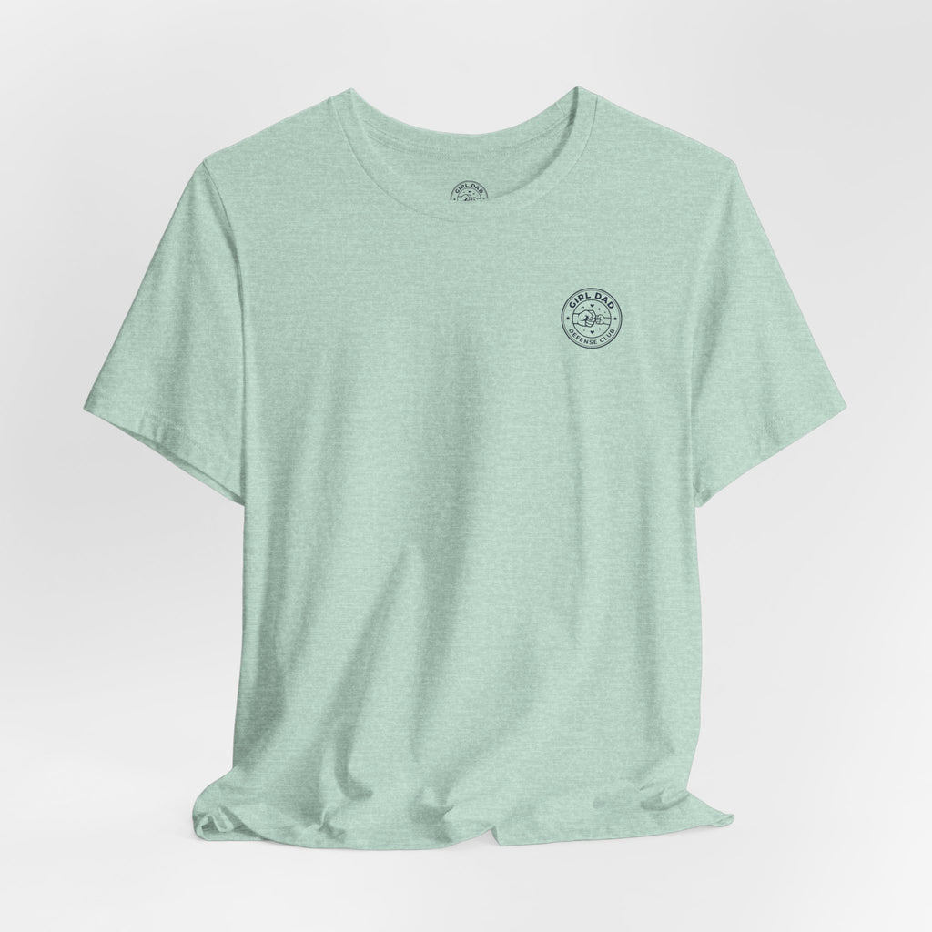 Girl Dad Defense Club Tee | Dad Identity, Vintage-Inspired Typography