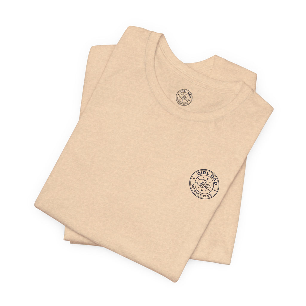 Girl Dad Defense Club Tee | Dad Identity, Vintage-Inspired Typography